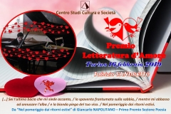 TARGA Poesia d'Amore 18