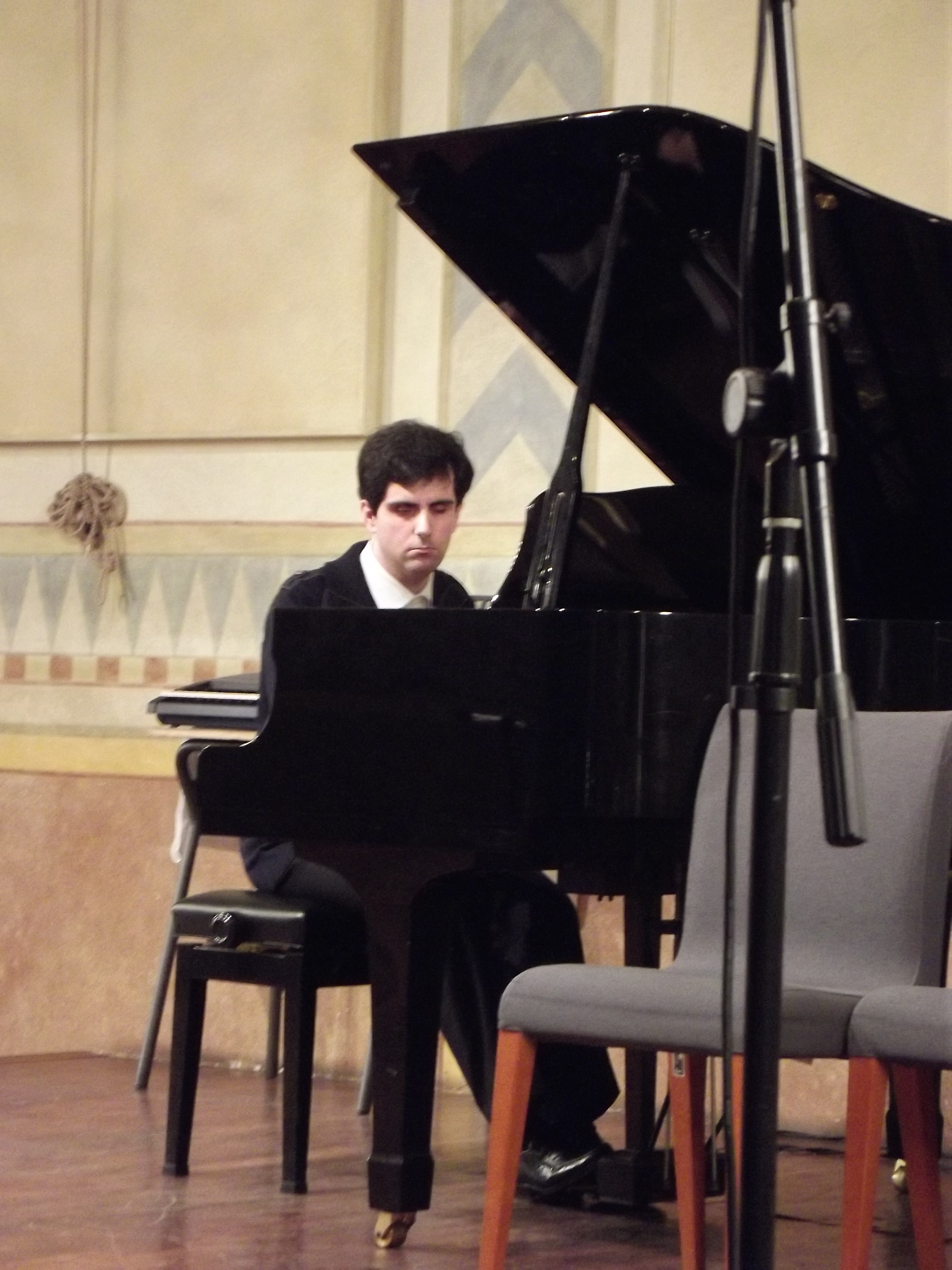 Fabrizio Sandretto - Il pianista del buio